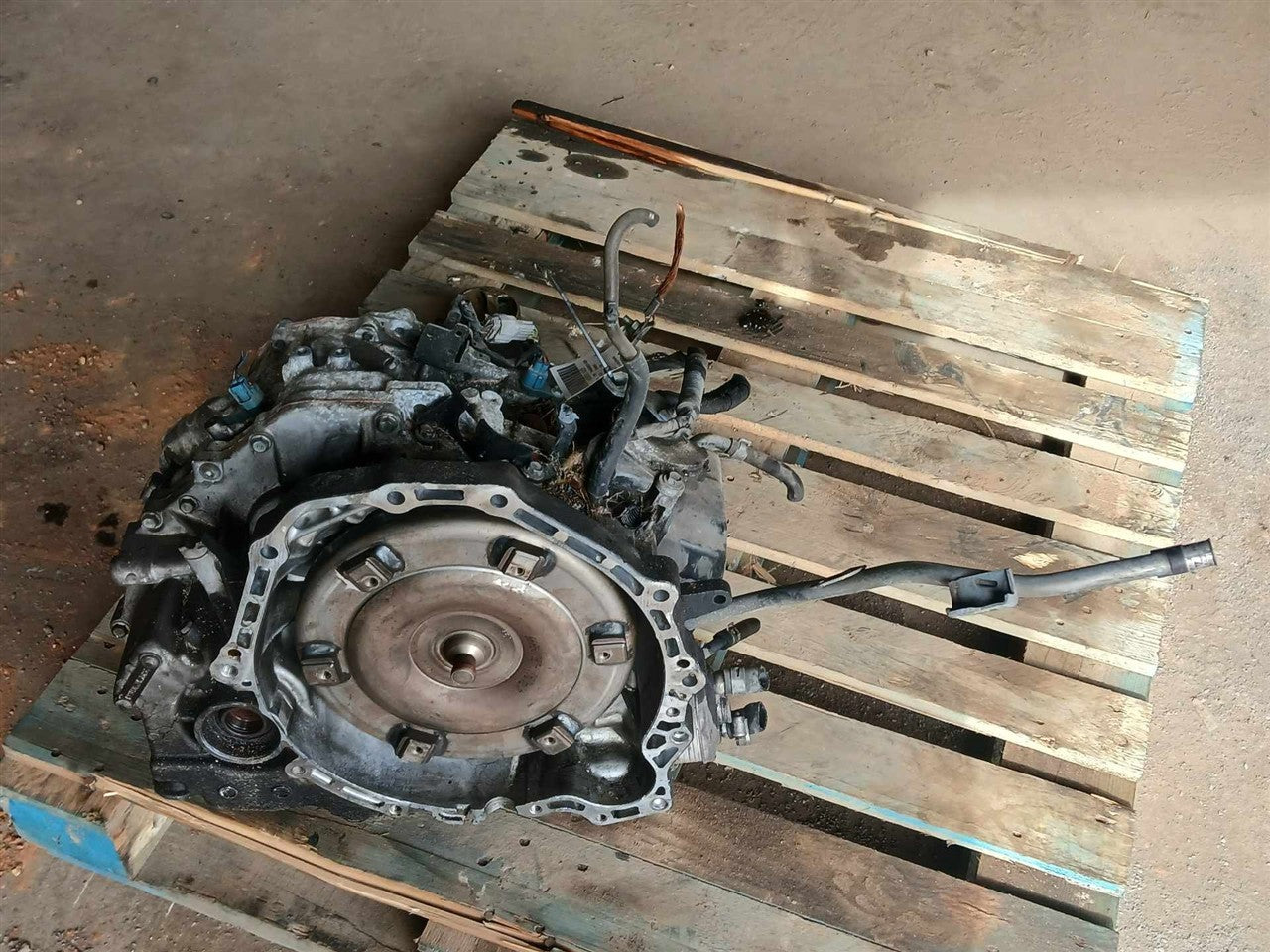2005 thru 2009 Nissan Quest Transmission Transaxle Assembly AT non locking differential 5 speed