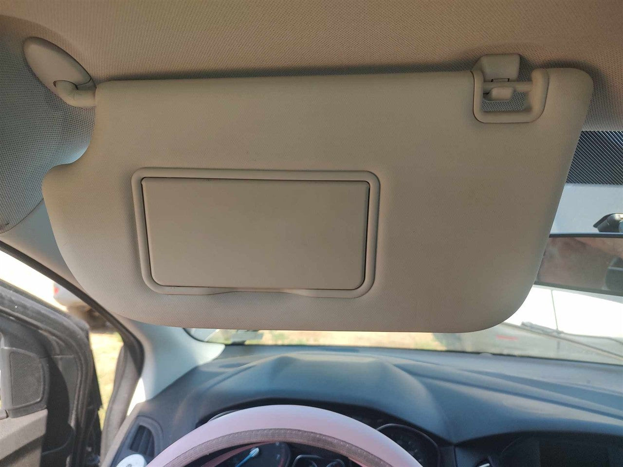 2013 thru 2018 Ford Focus Driver Side Left Sun Visor L