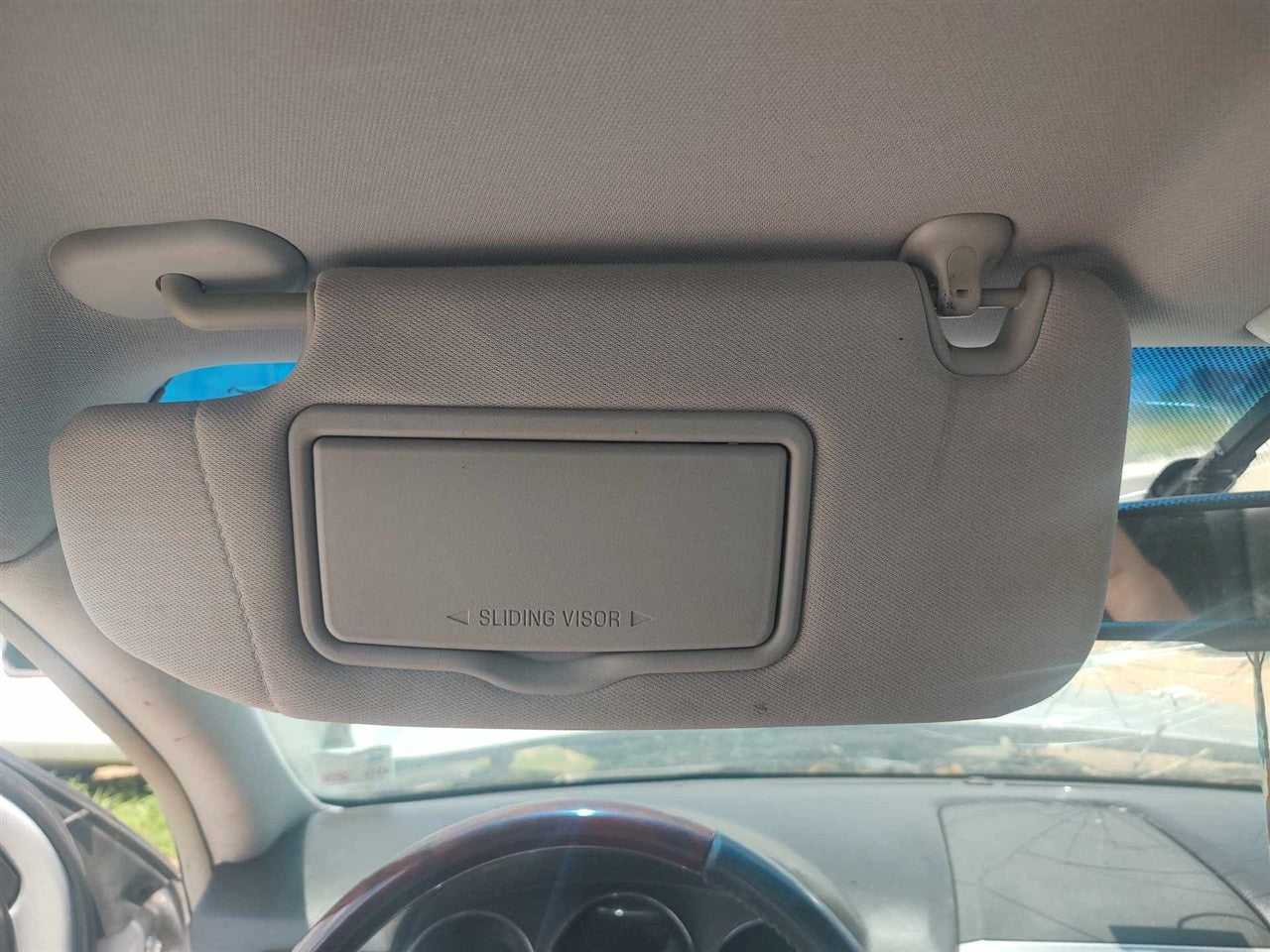2010 2011 2012 Lincoln MKZ Driver Side Left Sun Visor illuminated L garage door opener