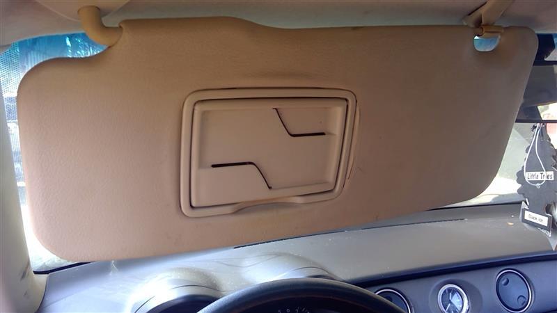 2003 2004 2005 2006 Mitsubishi Outlander Driver Side Left Sun Visor without illumination L