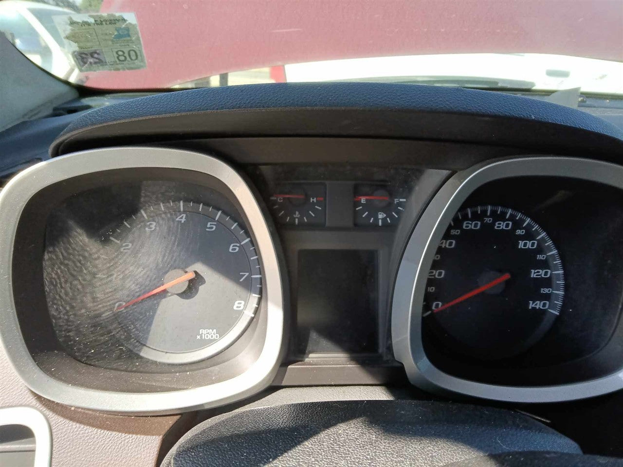 Donor vehicle 2012 Chevrolet Equinox (Stock #251308)