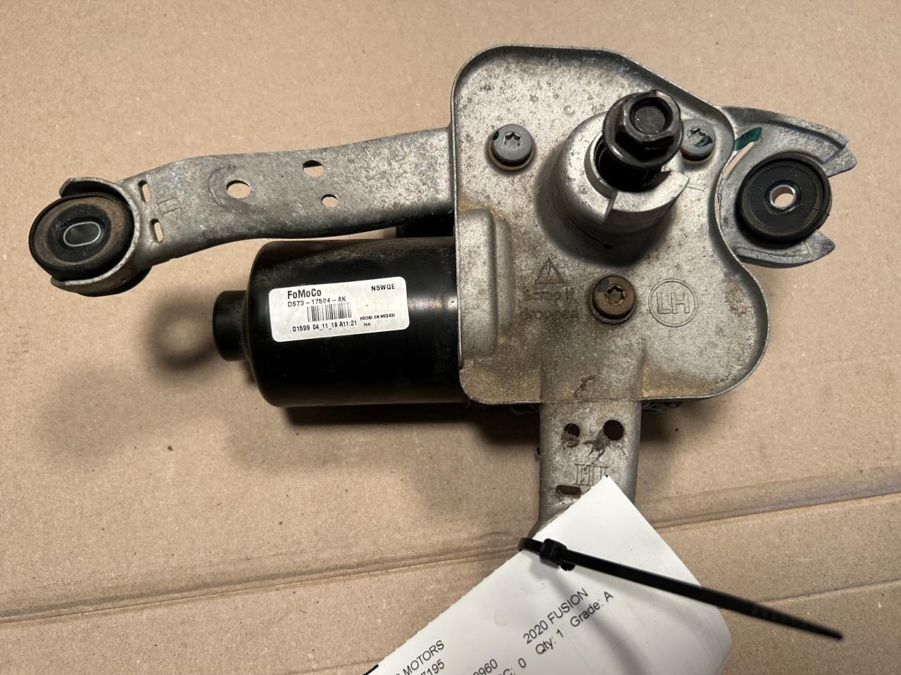2019 2020 Ford Fusion Driver Side Left Wiper Motor Wdsh L