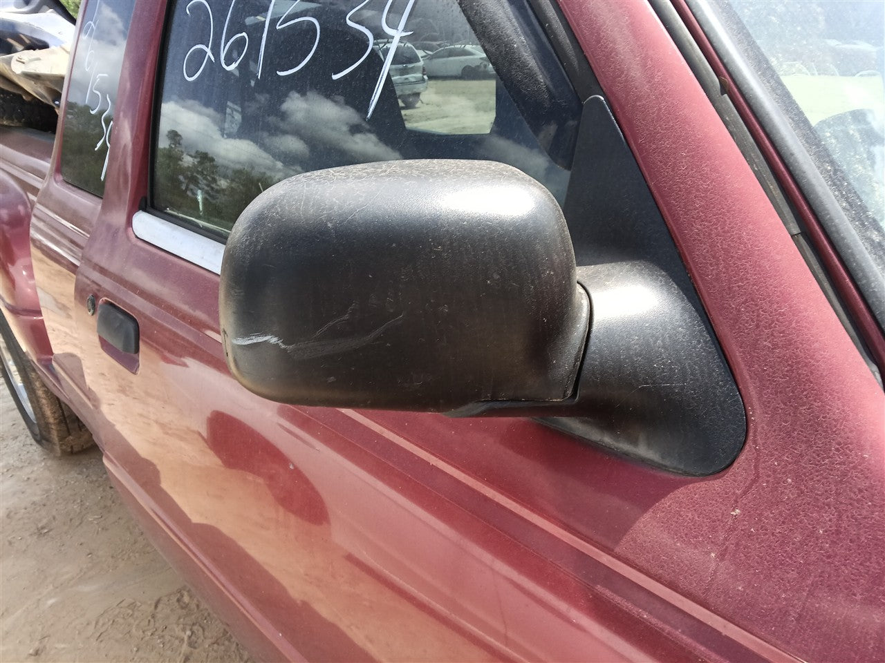 1995 thru 2005 Ford Ranger Right Passenger Side View Door Mirror Power R