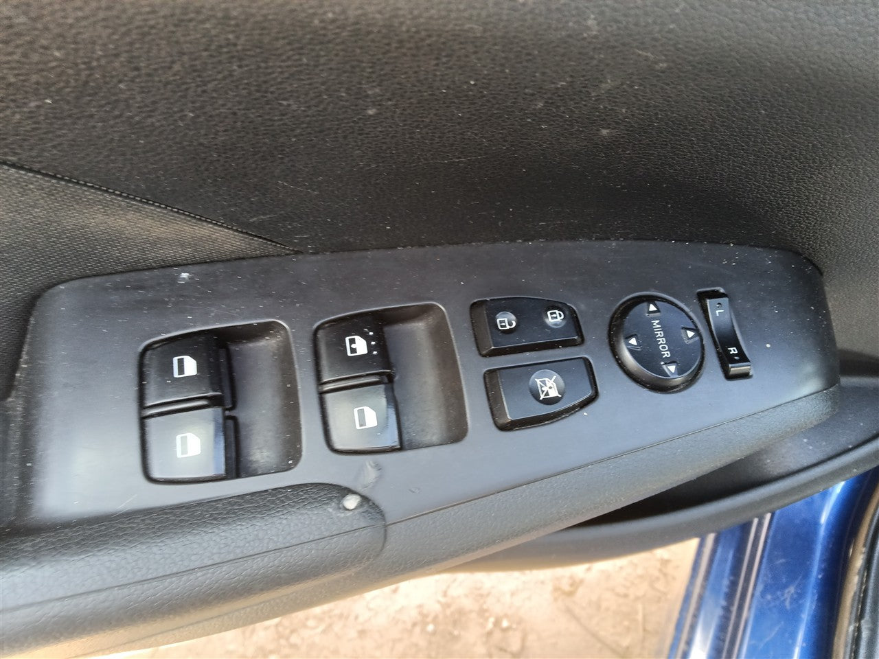 2018 thru 2022 Hyundai Accent Driver Side Left Front Door Window Master Switch driver s lock and without alarm system