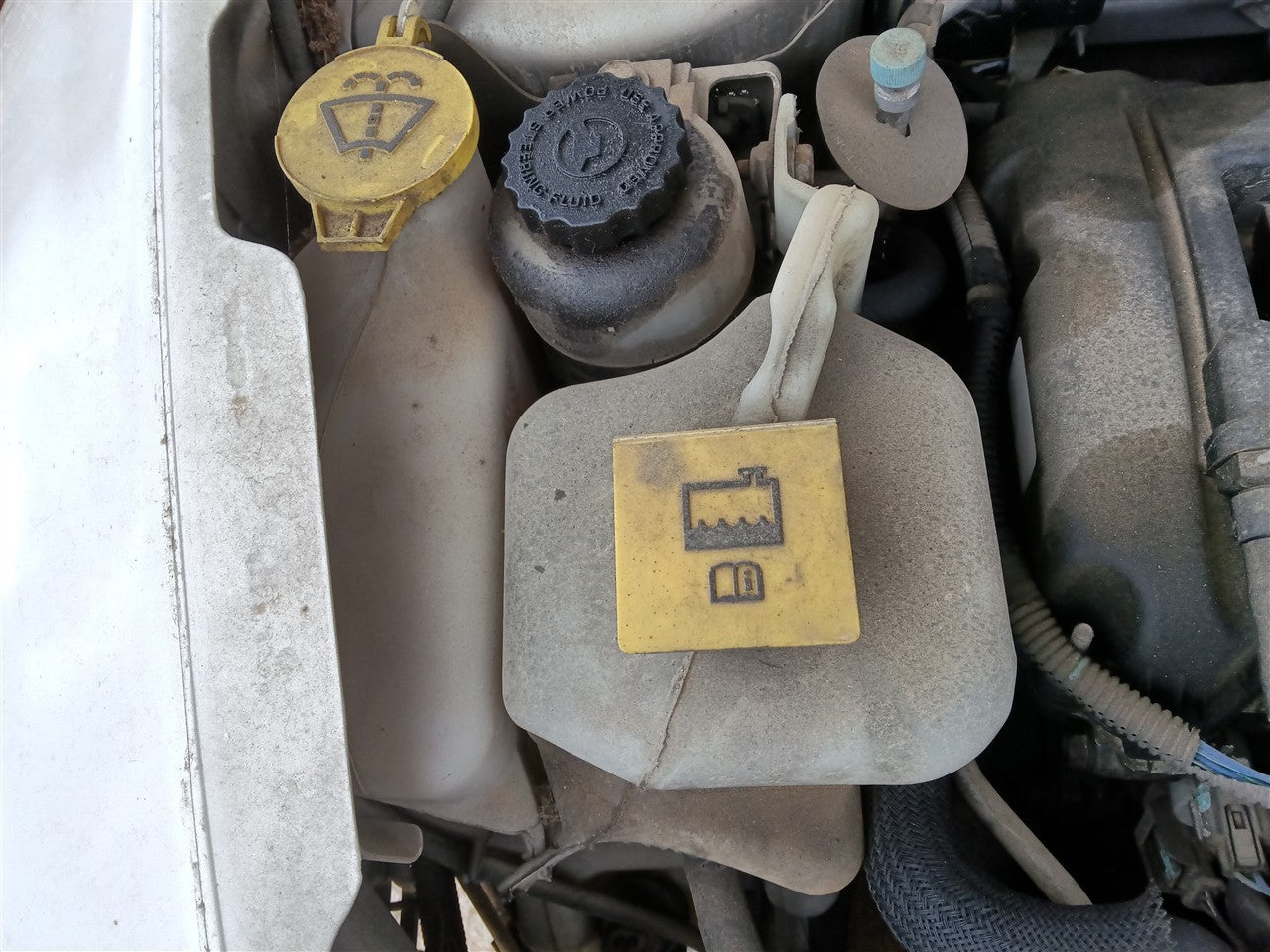2007 thru 2012 Dodge Caliber Coolant Overflow Reservoir Tank