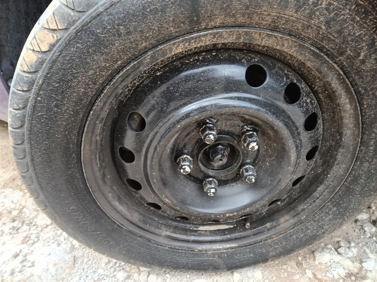 2010 2011 2012 2013 KIA Forte Wheel Rim road steel 13 hole