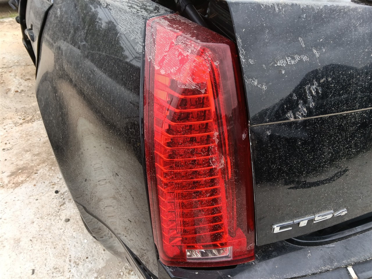 2008 thru 2014 Cadillac CTS Driver Side Left Tail Light Lamp Assembly L