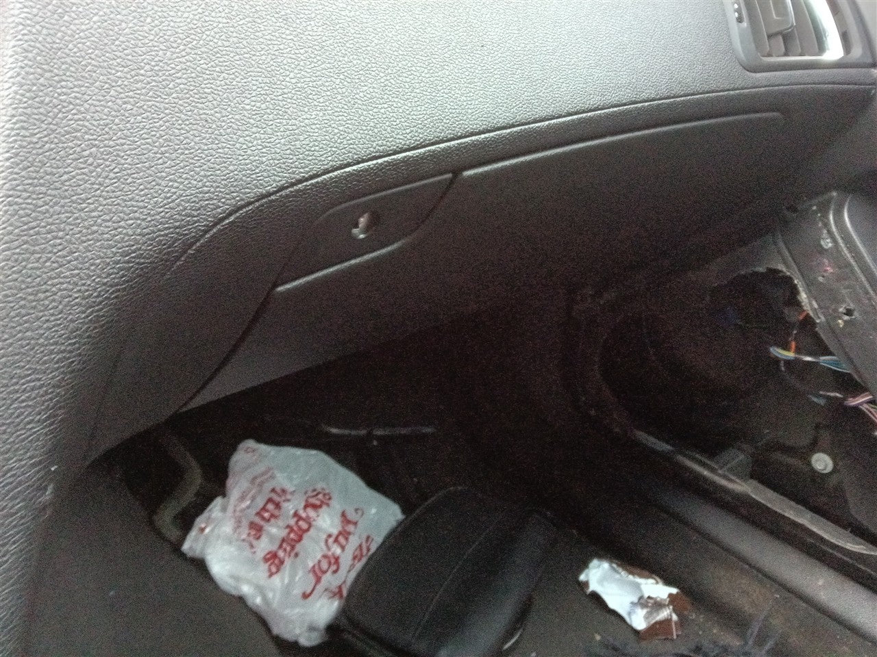 2012 Cadillac CTS Glove Box Compartment