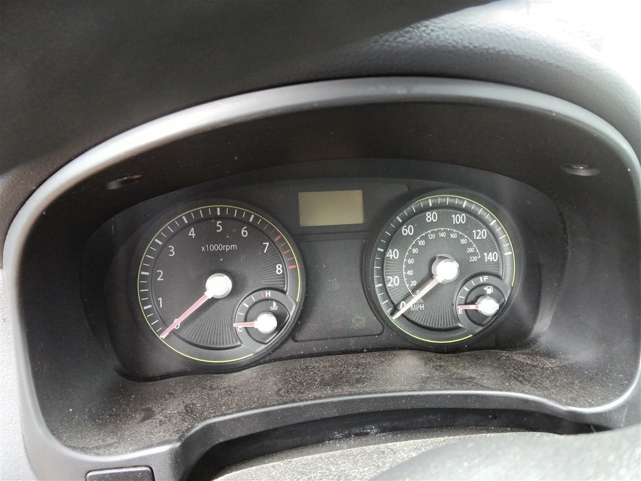 2006 2007 2008 KIA RIO Speedometer Instrument Gauge Cluster US market MPH AT
