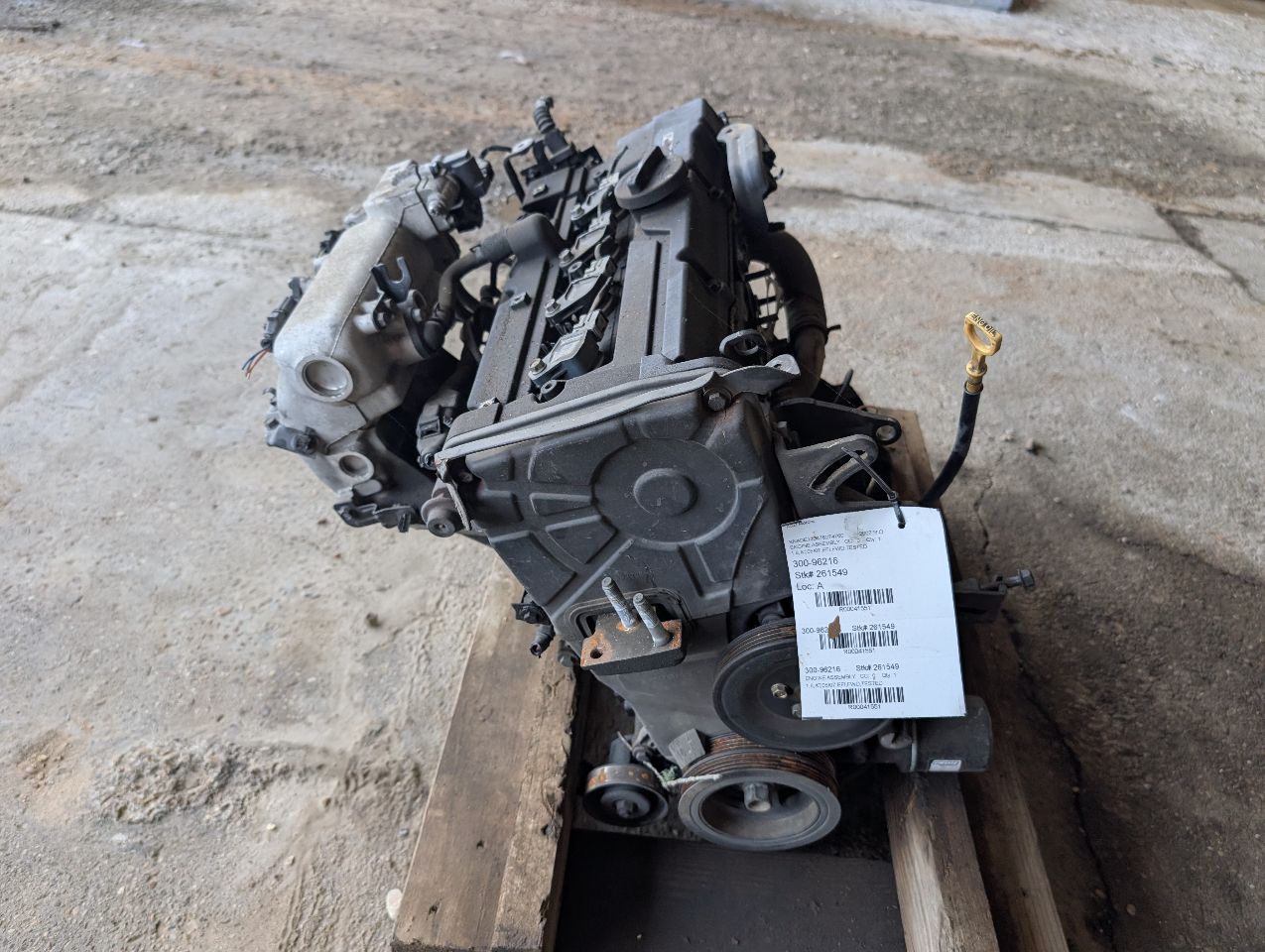2006 thru 2011 KIA RIO Engine Motor Assembly 1.6L VIN 3 DOHC