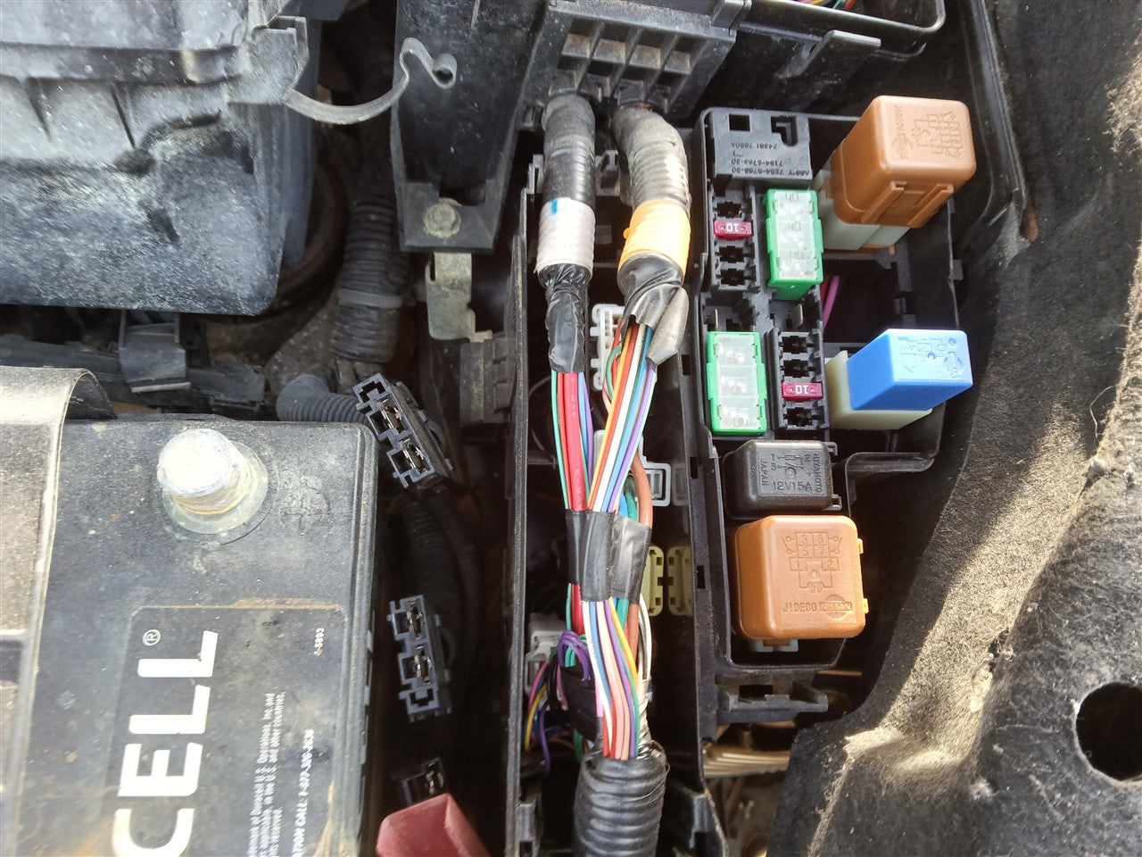 2015 Nissan Altima Engine Bay Fuse Box Relay Panel Sdn 2.5L