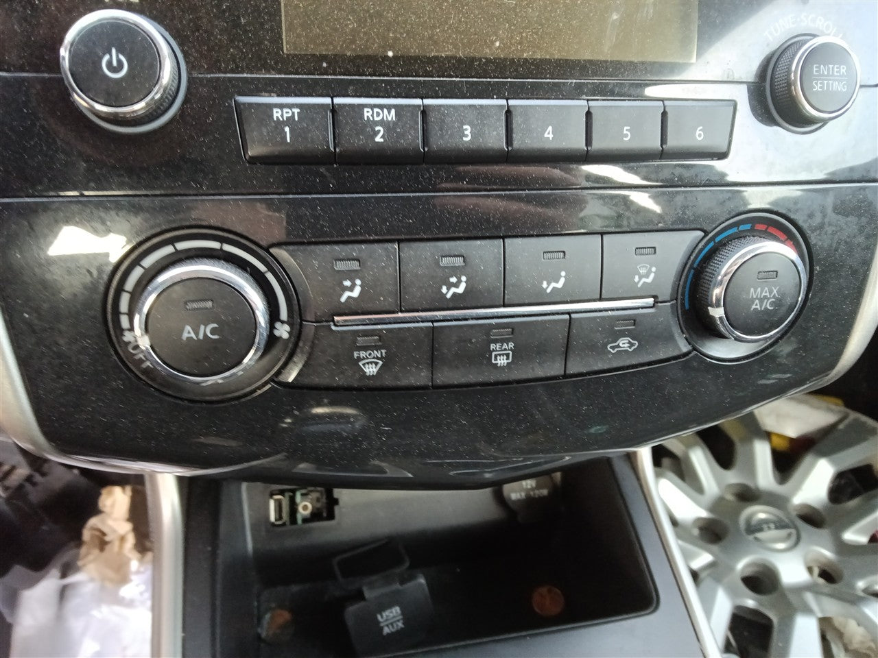 2015 Nissan Altima AC Heater Temperature Climate Control Unit manual