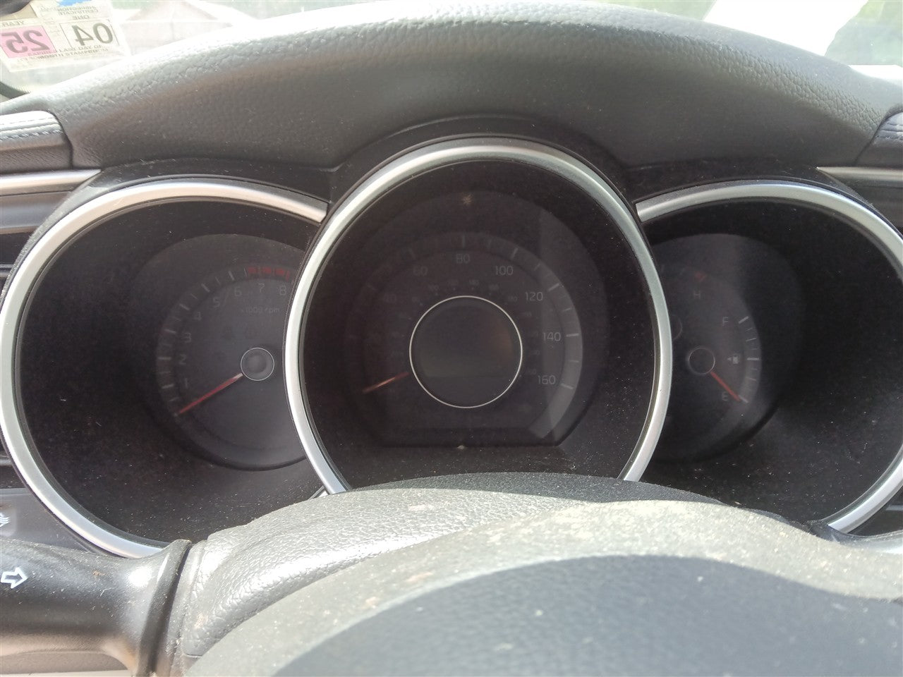 2014 2015 KIA Optima Speedometer Instrument Gauge Cluster MPH 2.4L VIN 7 8th digit without LCD display