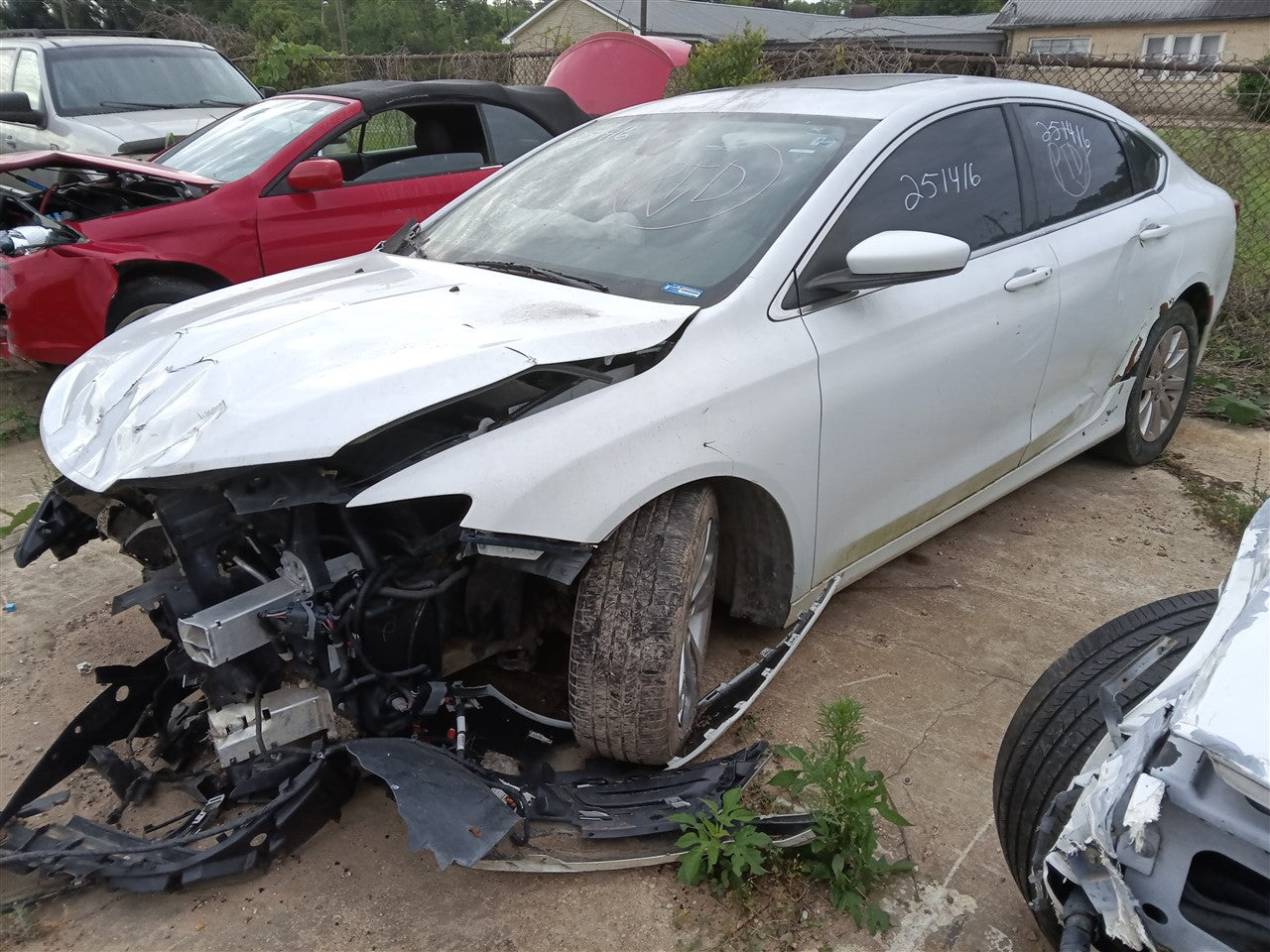 Donor vehicle 2015 Chrysler 200 (Stock #251416)