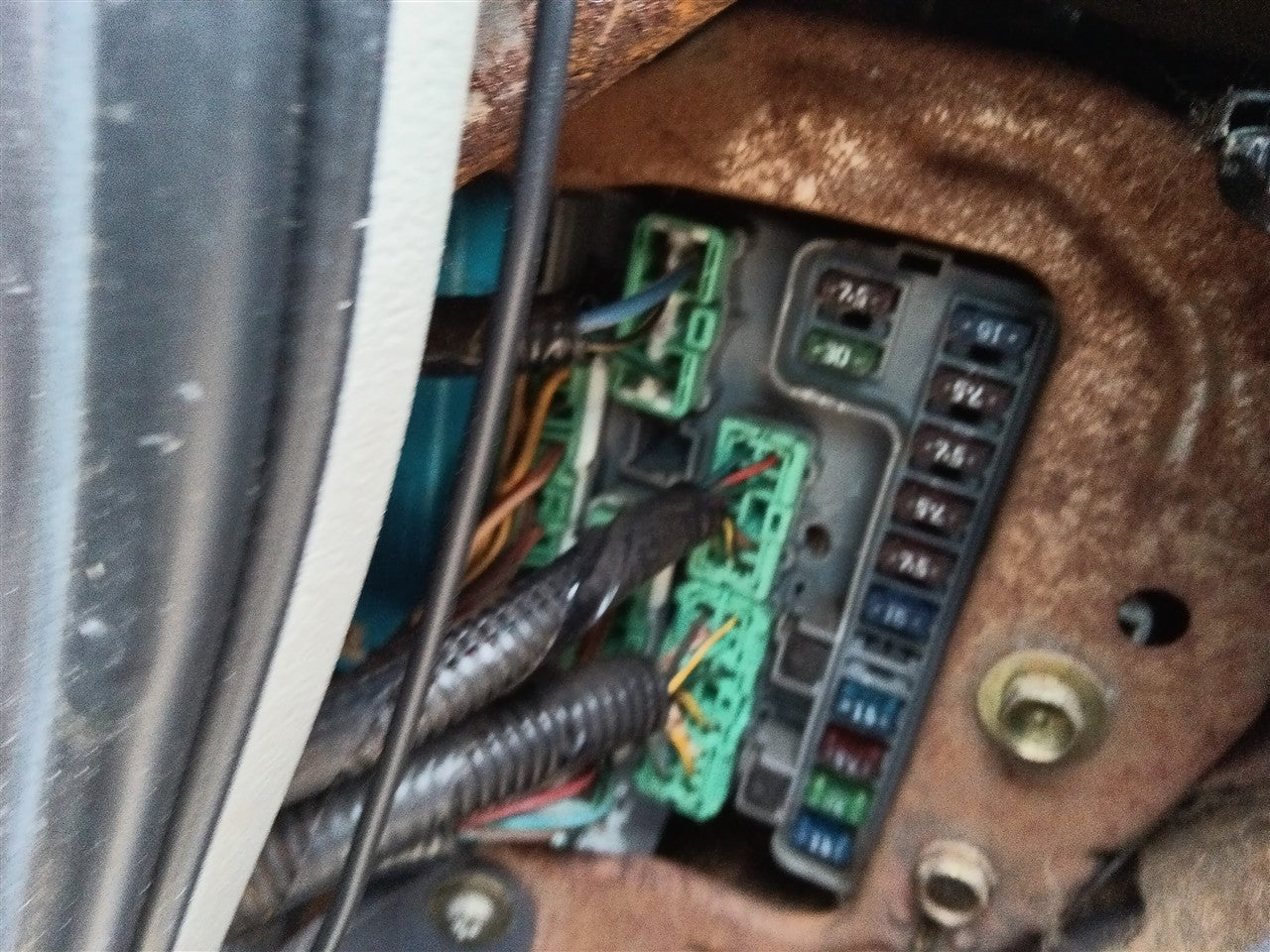 2000 2001 2002 Honda Accord Chassis Cont MOD Multiplex Network driver LH fuse box