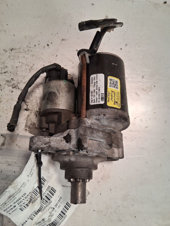 1998 thru 2002 Honda Accord, Acura CL, Honda Odyssey Engine Starter Motor