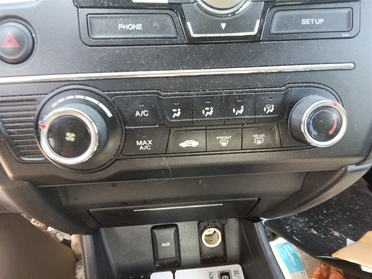 2013 2014 2015 Honda Civic AC Heater Temperature Climate Control Unit