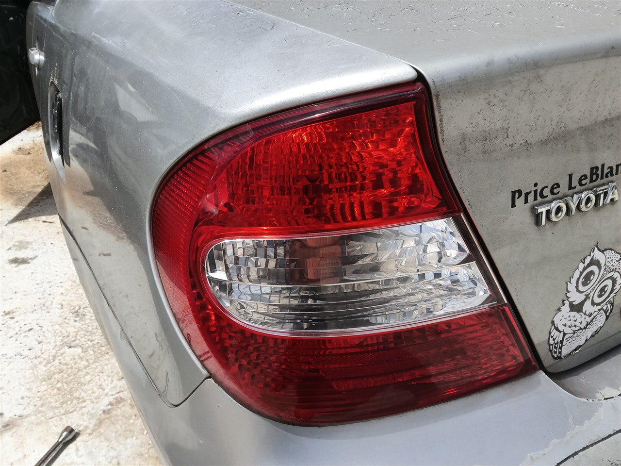 2002 2003 2004 Toyota Camry Driver Side Left Tail Light Lamp Assembly L