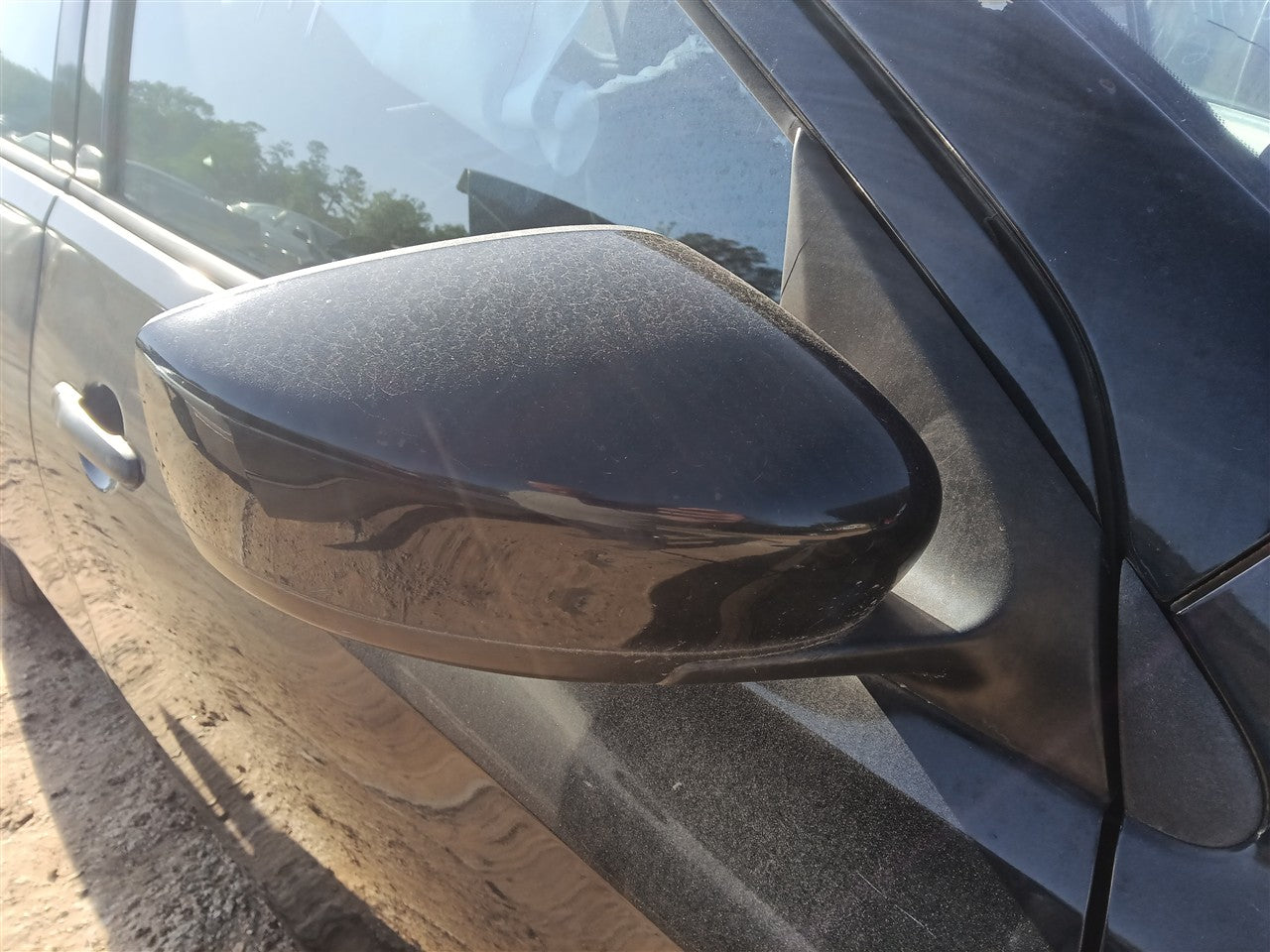 2015 thru 2019 Nissan Versa Right Passenger Side View Door Mirror R