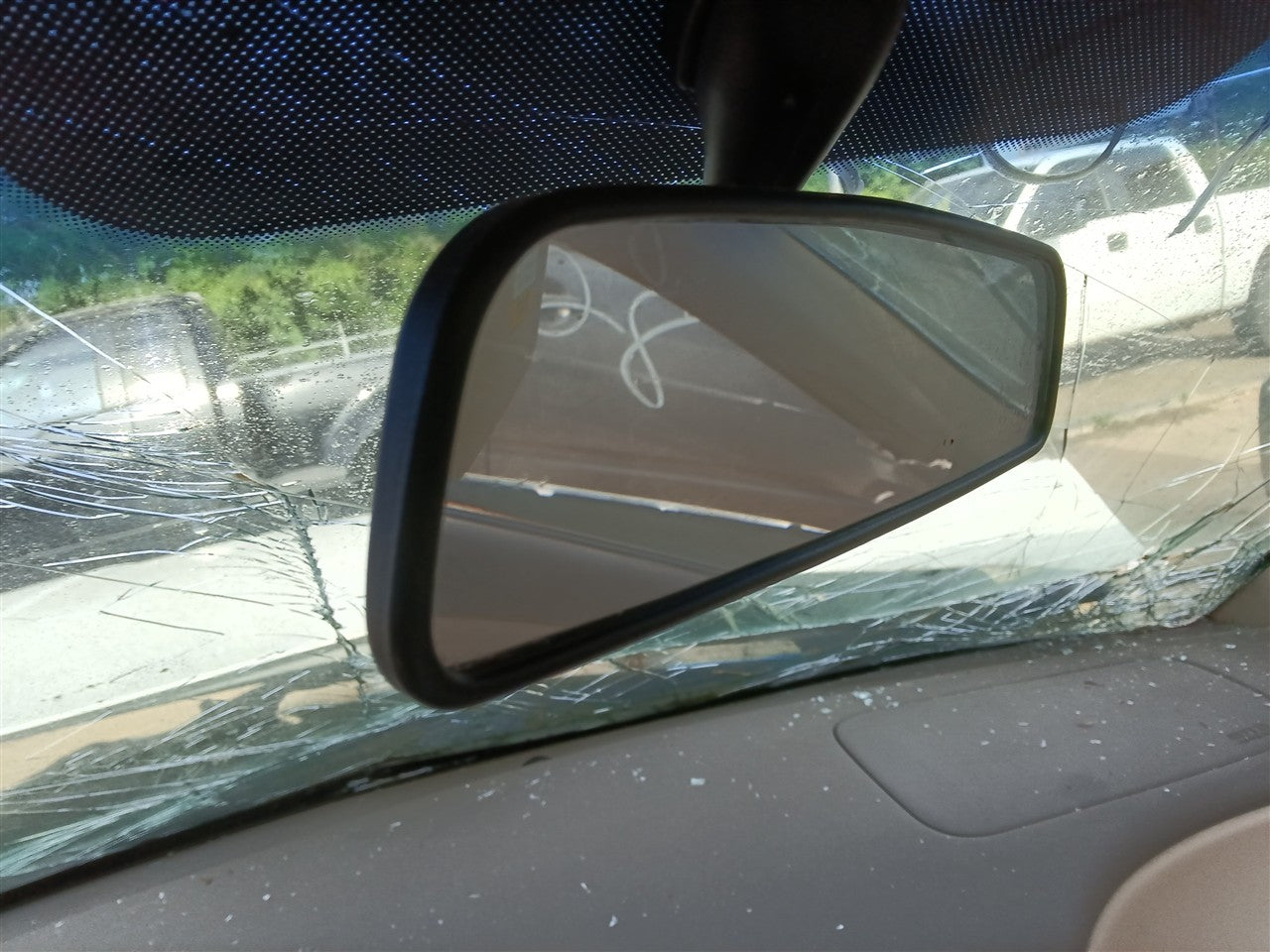 2000 thru 2009 Hyundai Accent, KIA RIO Interior Rear View Mirror