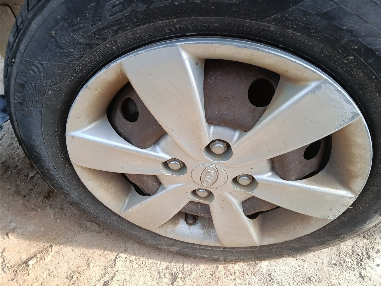 2006 thru 2011 Hyundai Accent, KIA RIO Wheel Rim