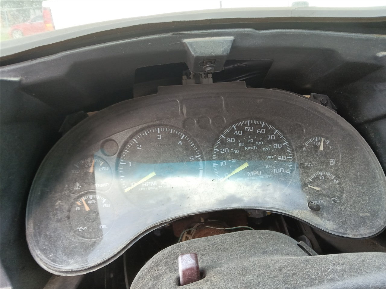 2000 Chevrolet Blazer S10 Jimmy S15, GMC S10 S15 Sonoma, Isuzu Hombre Speedometer Instrument Gauge Cluster AT with tachometer