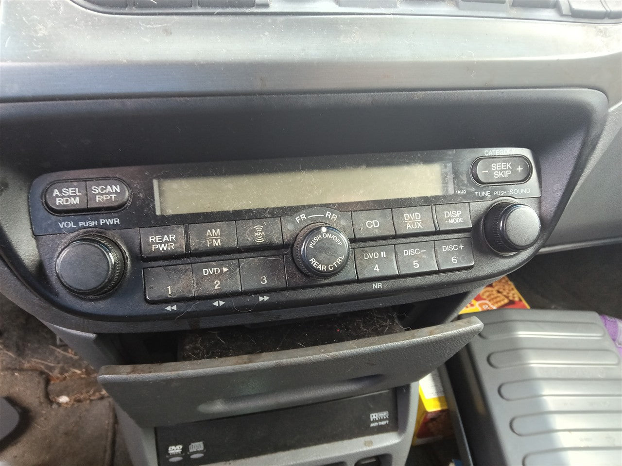 2005 thru 2010 Honda Odyssey Radio Stereo Audio Head Unit receiver VIN 6 8th digit EX L leather