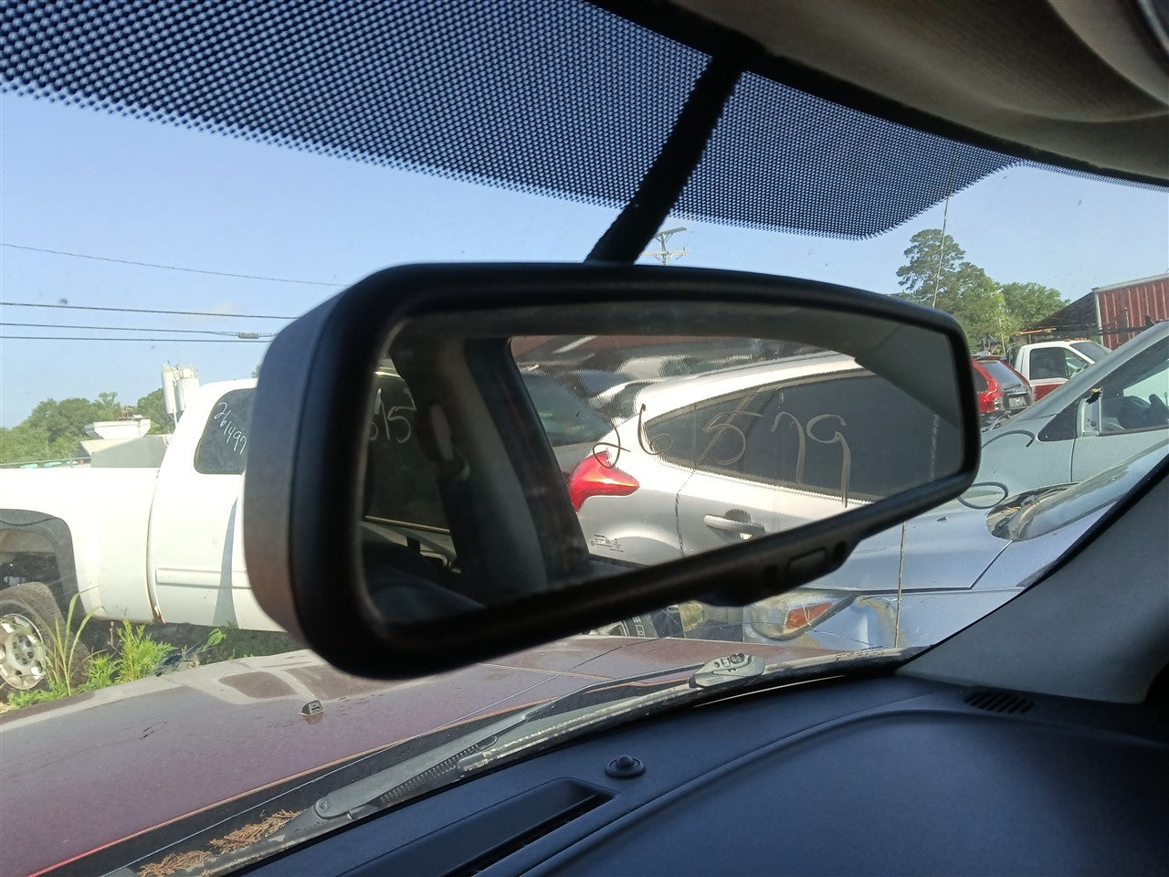 2007 thru 2017 Dodge Caravan, Dodge Avenger, Jeep Compass, Jeep Patriot and 9 more Interior Rear View Mirror