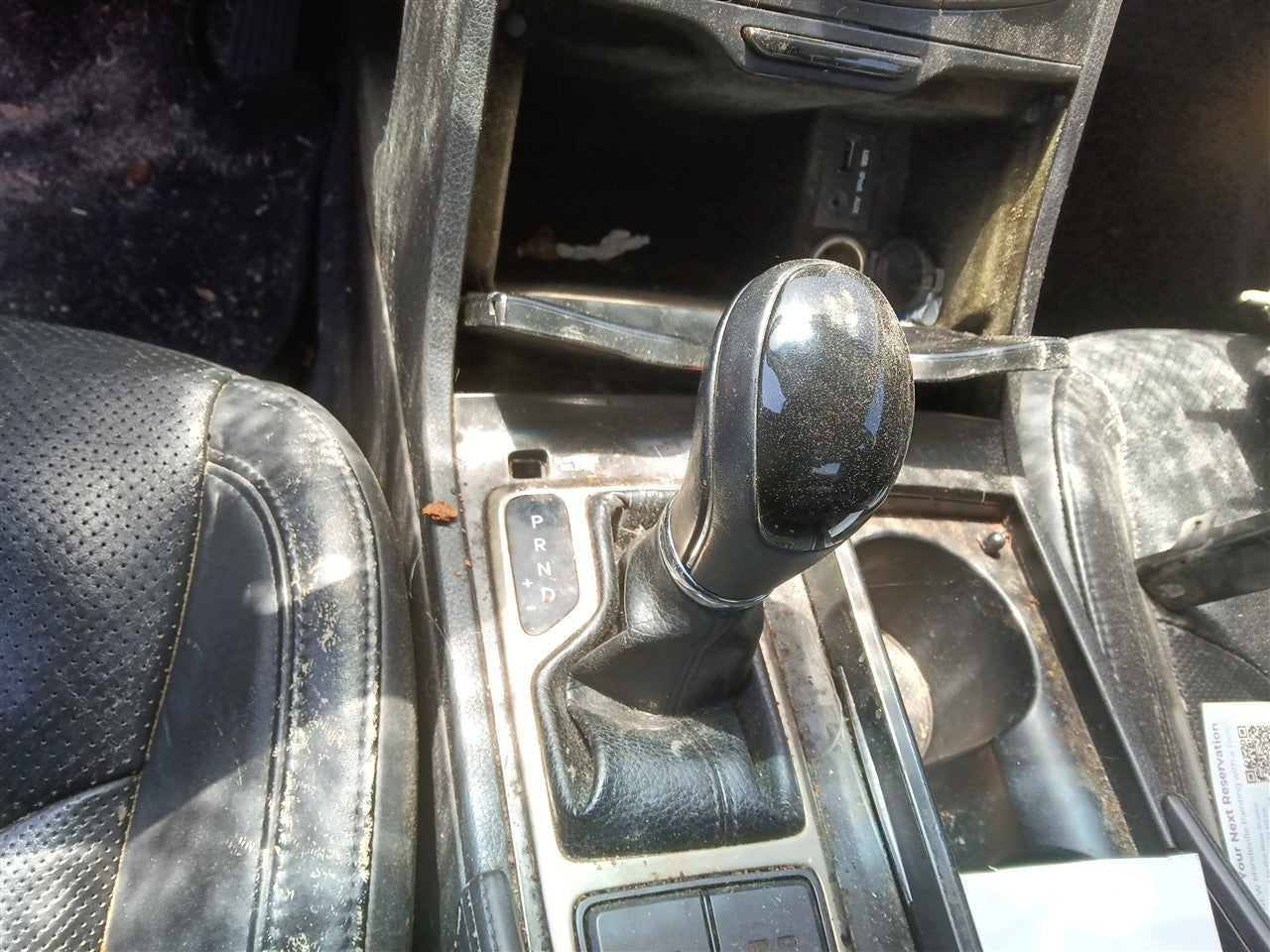 2012 Hyundai Azera Transmission Gear Shifter Assembly