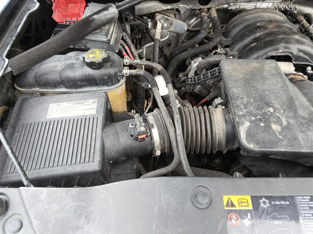 2014 2015 2016 Chevrolet Silverado 1500, GMC Sierra 1500, GMC Sierra Denali 1500, Cadillac Escalade and 5 more Air Cleaner