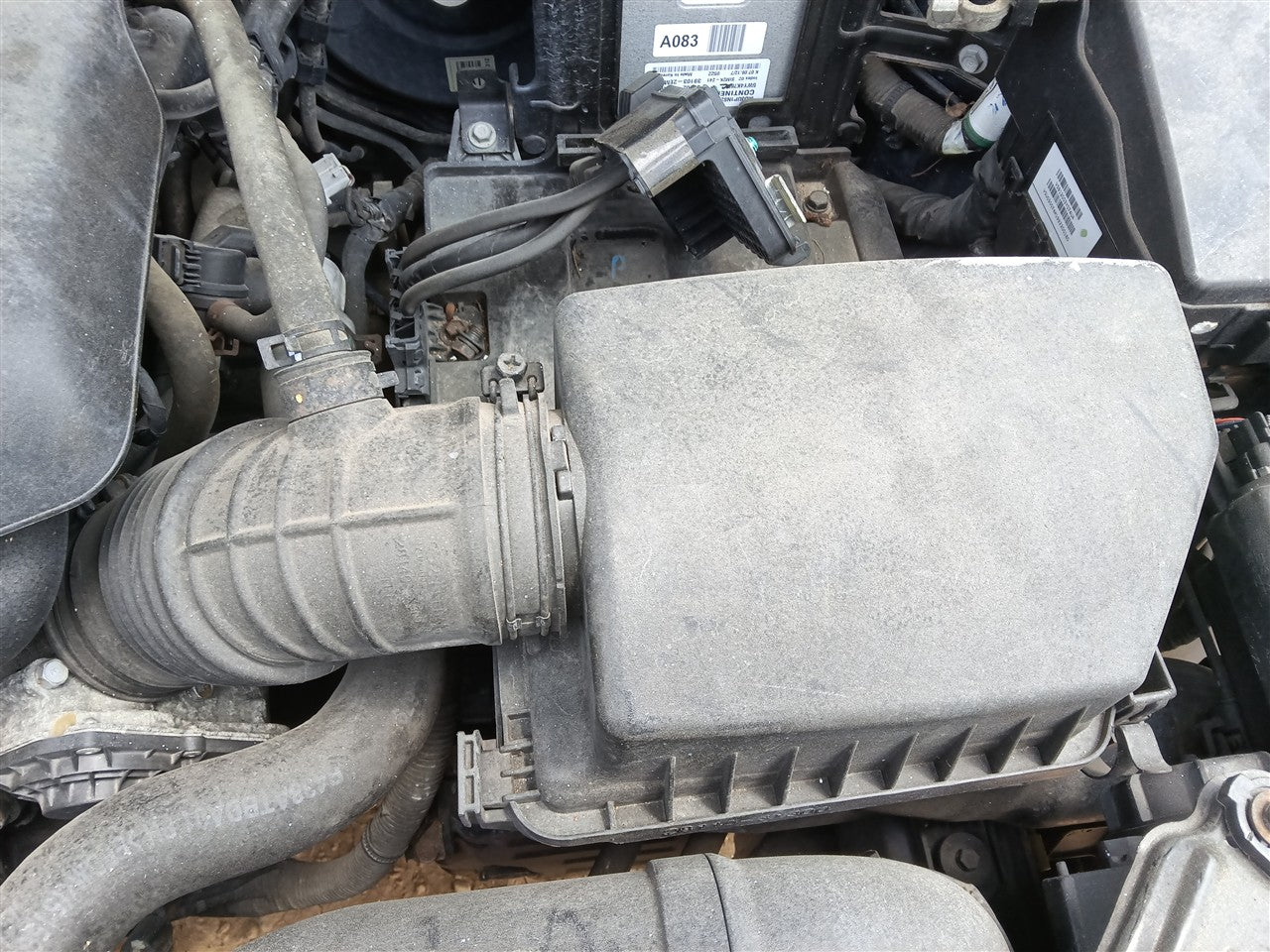 2011 thru 2016 Hyundai Elantra Air Cleaner Intake Filter Box