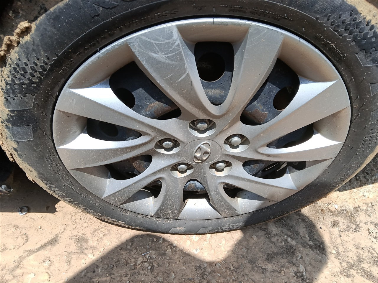 2011 thru 2017 Hyundai Elantra Wheel Rim 16x6 1 2 steel