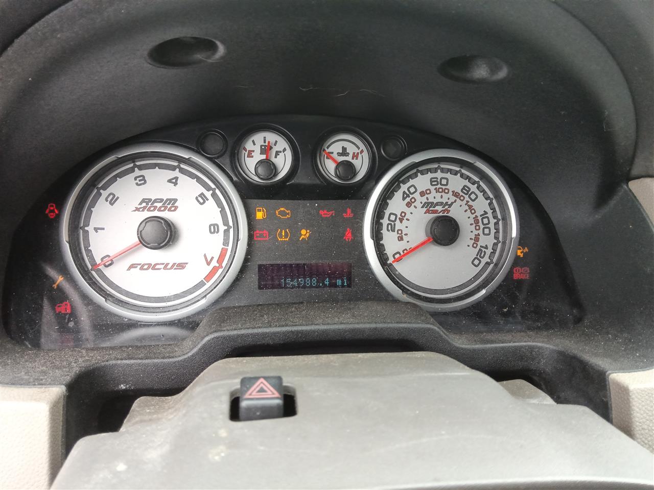 2009 Ford Focus Speedometer Instrument Gauge Cluster MPH ID 9S4T10849 BA thru BD