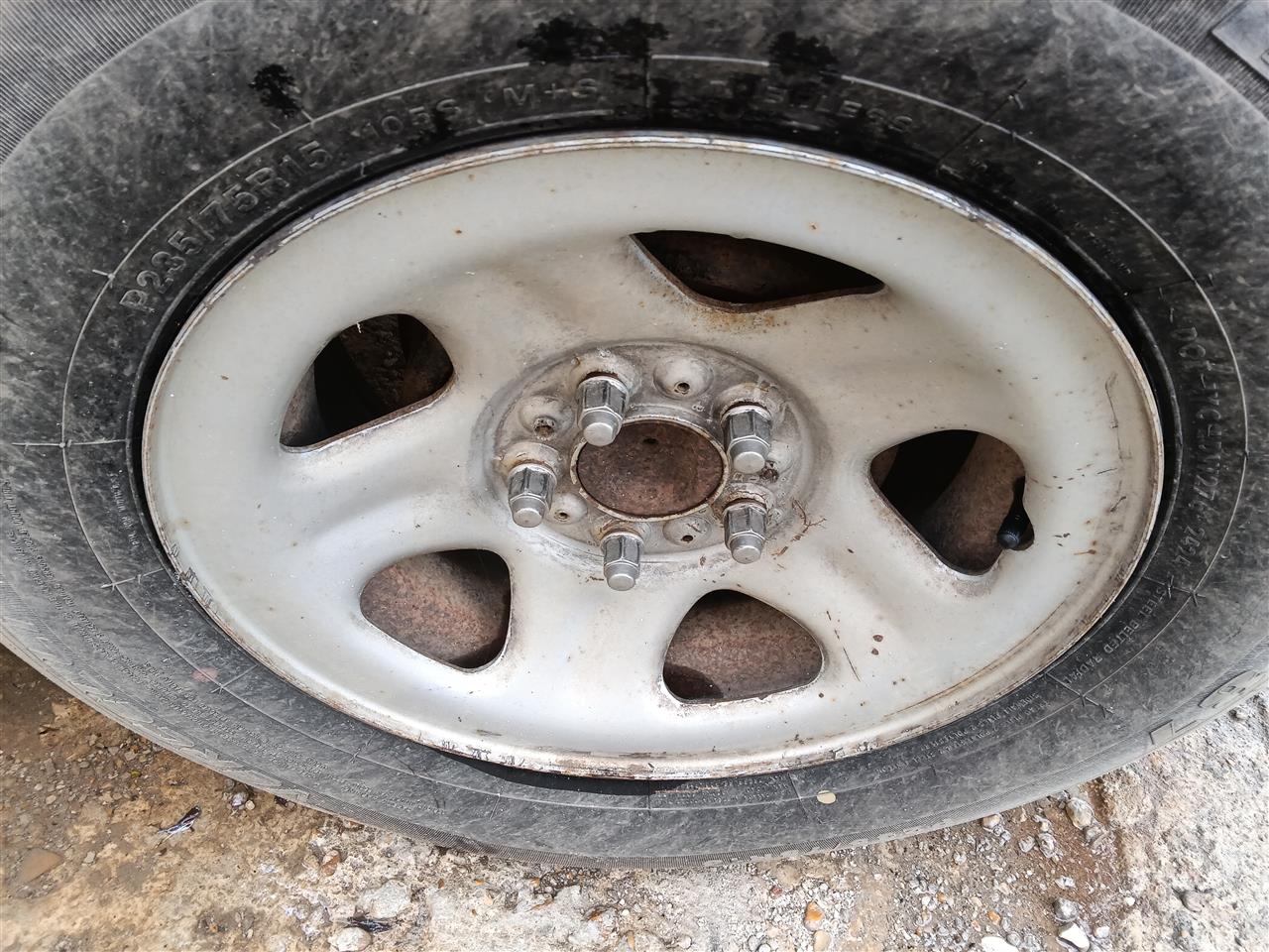 1993 thru 2006 Jeep Wrangler, Jeep Cherokee Wheel Rim 15x7