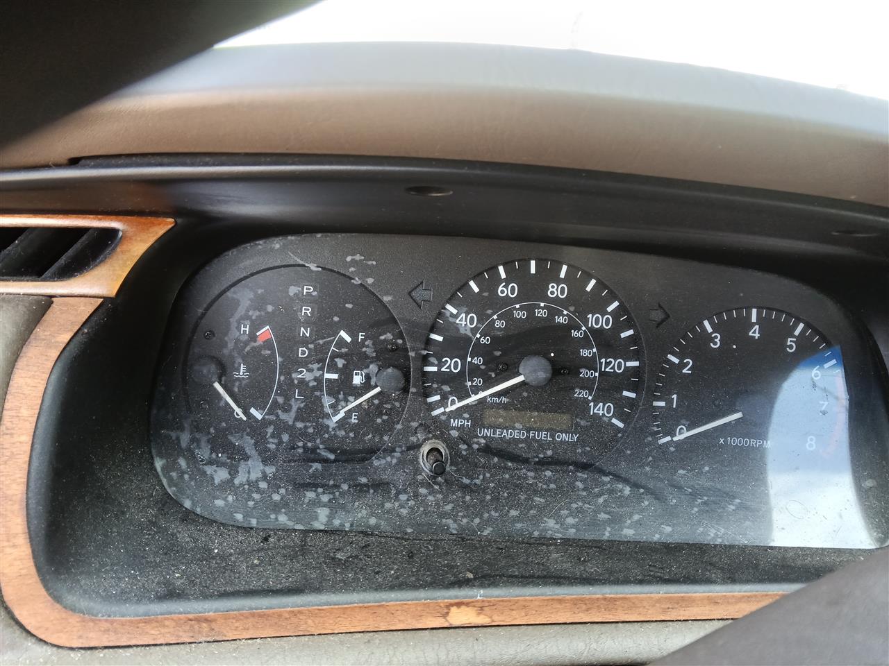 1997 thru 2001 Toyota Camry, Toyota Solara Speedometer Instrument Gauge Cluster