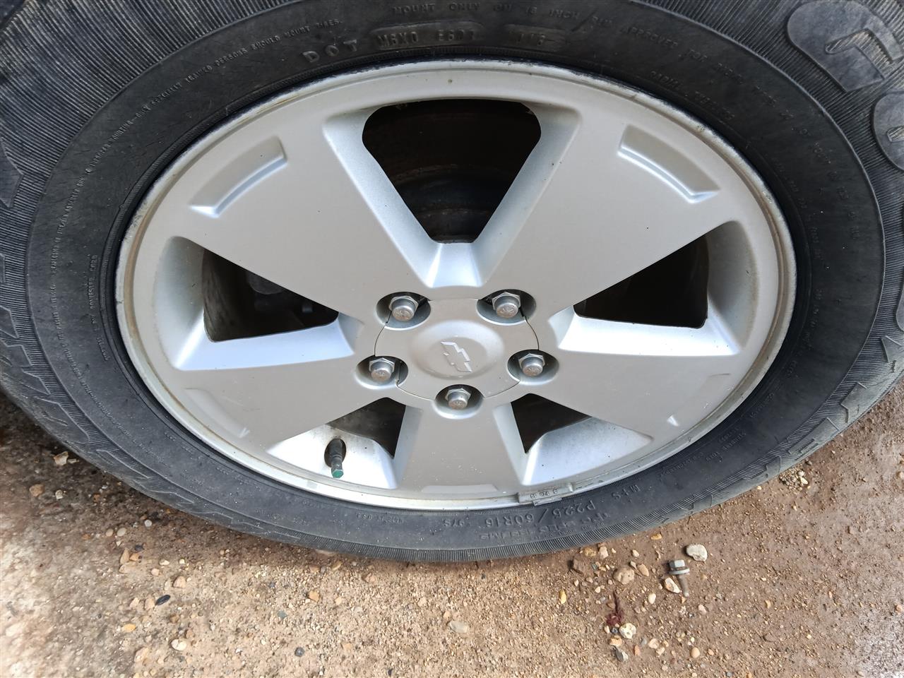 2006 thru 2012 Chevrolet Impala, Chevrolet Monte Carlo Wheel Rim 16x6 1 2 aluminum