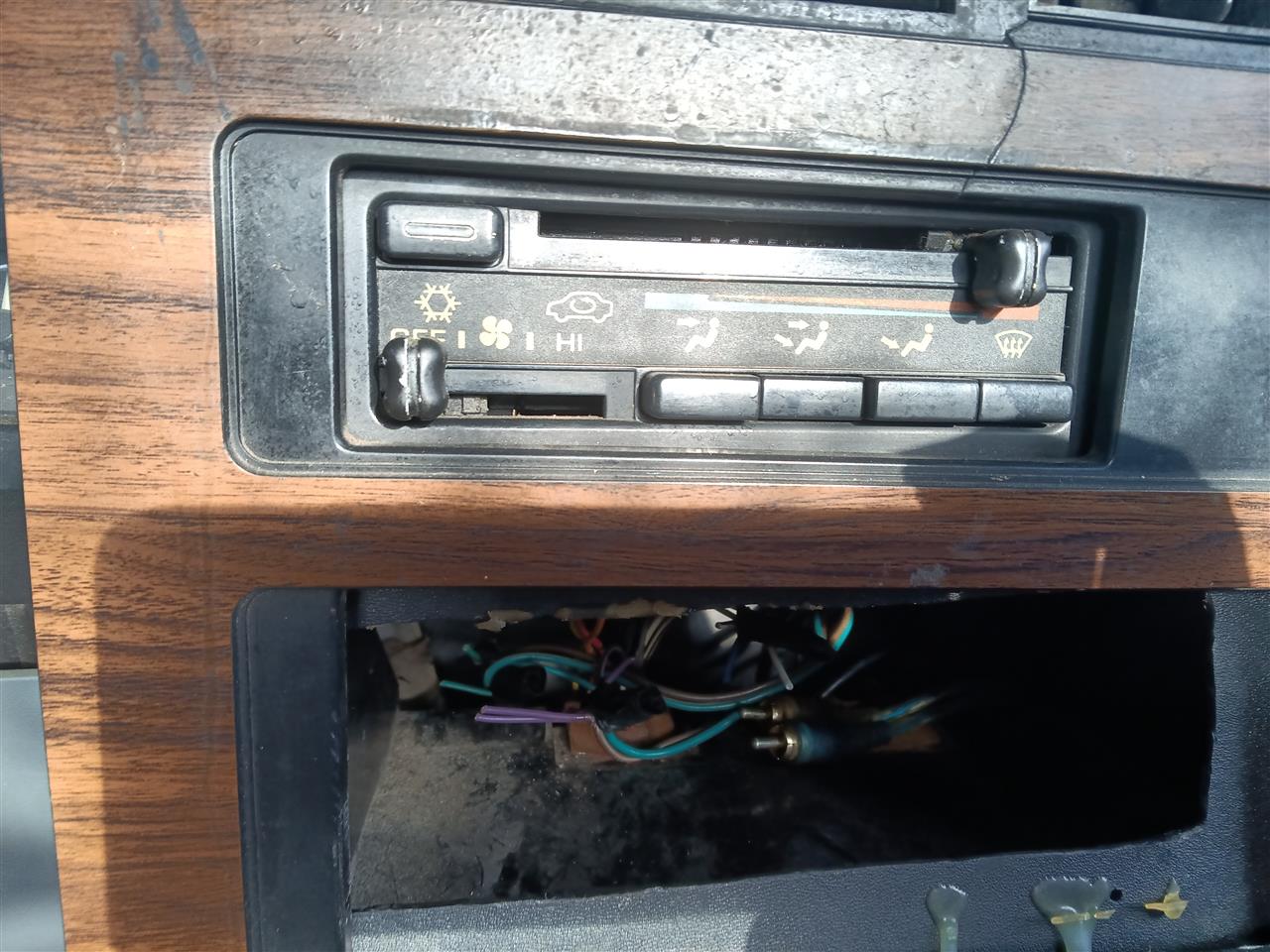 1988 thru 1996 Dodge Dakota AC Heater Temperature Climate Control Unit with