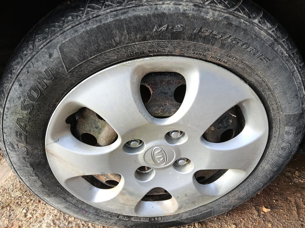 2007 2008 2009 KIA Spectra Wheel Rim 15x6 steel 10 hole