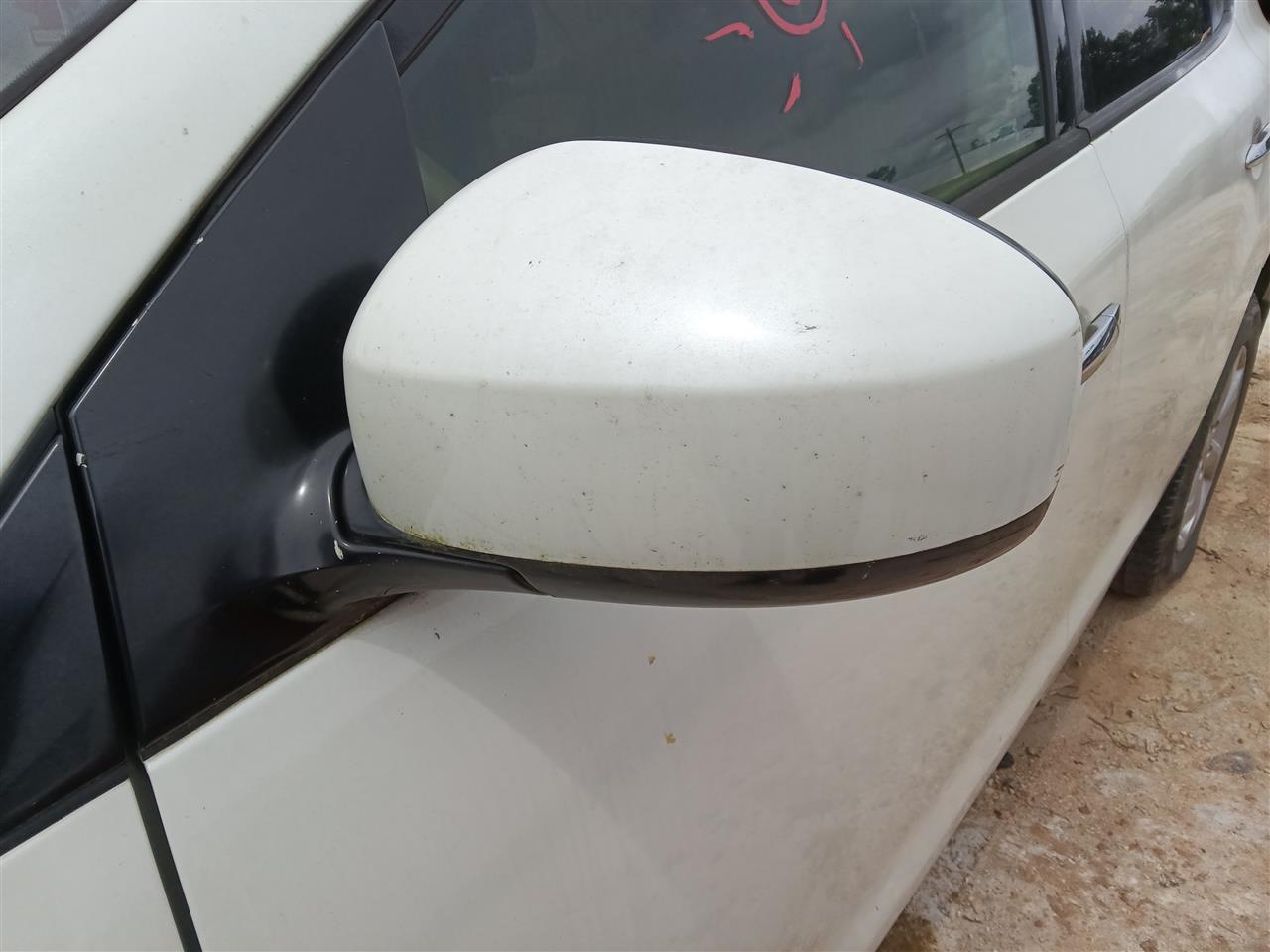 2009 thru 2014 Nissan Murano Left Driver Side View Door Mirror Power non heated L