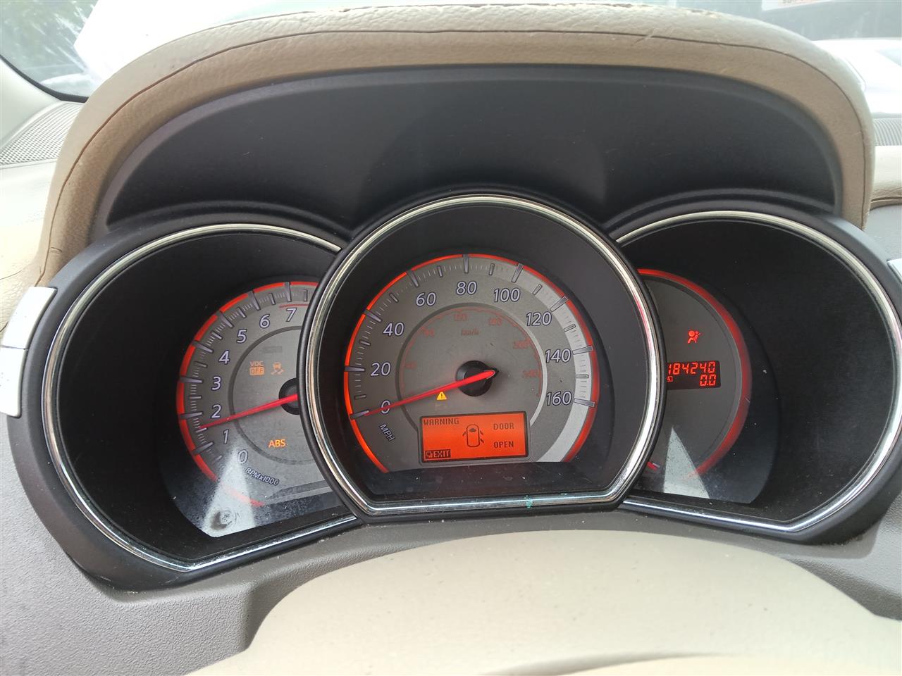 2009 Nissan Murano Speedometer Instrument Gauge Cluster 3.5L 6 cylinder MPH