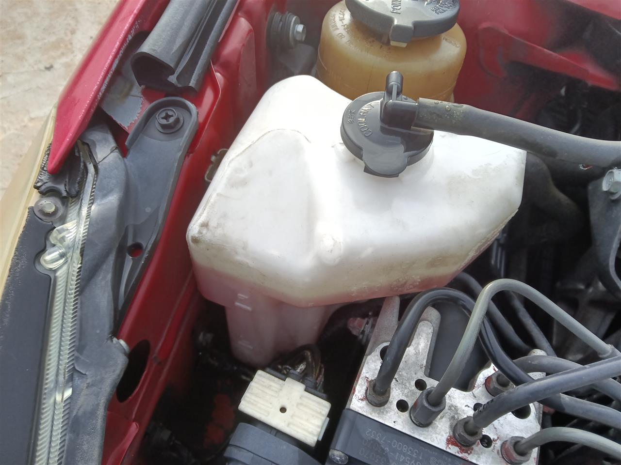 2004 thru 2008 Toyota Solara, Toyota Camry Coolant Overflow Reservoir Tank North America built