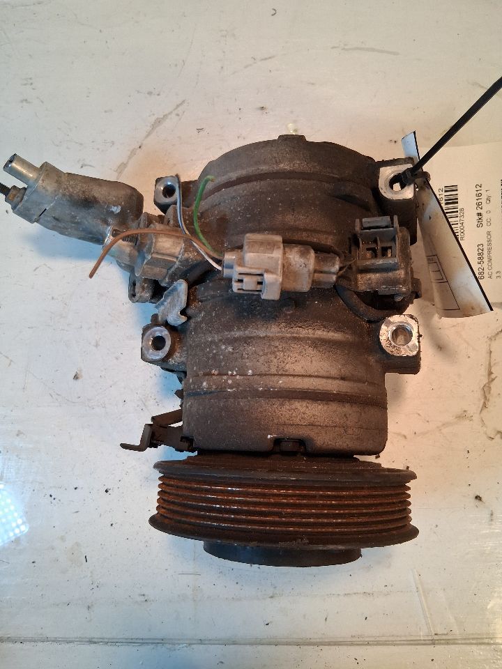 2002 thru 2008 Toyota Camry, Toyota Solara, Toyota Avalon, Lexus ES330 and 1 more AC Air Conditioning Compressor 6 cylinder