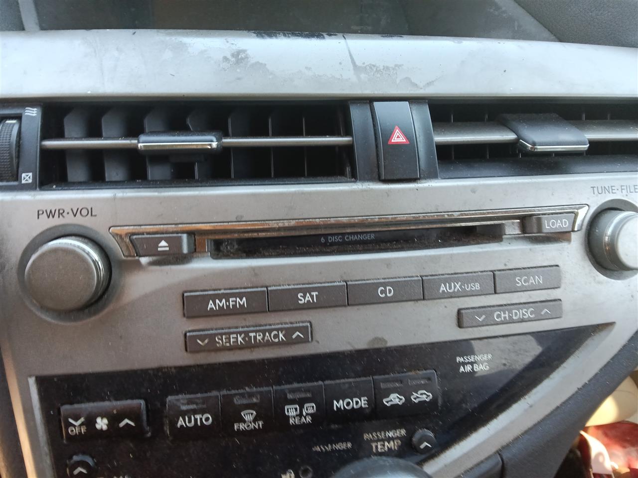 2010 2011 2012 Lexus RX350, Lexus RX450H Radio Stereo Audio Head Unit receiver