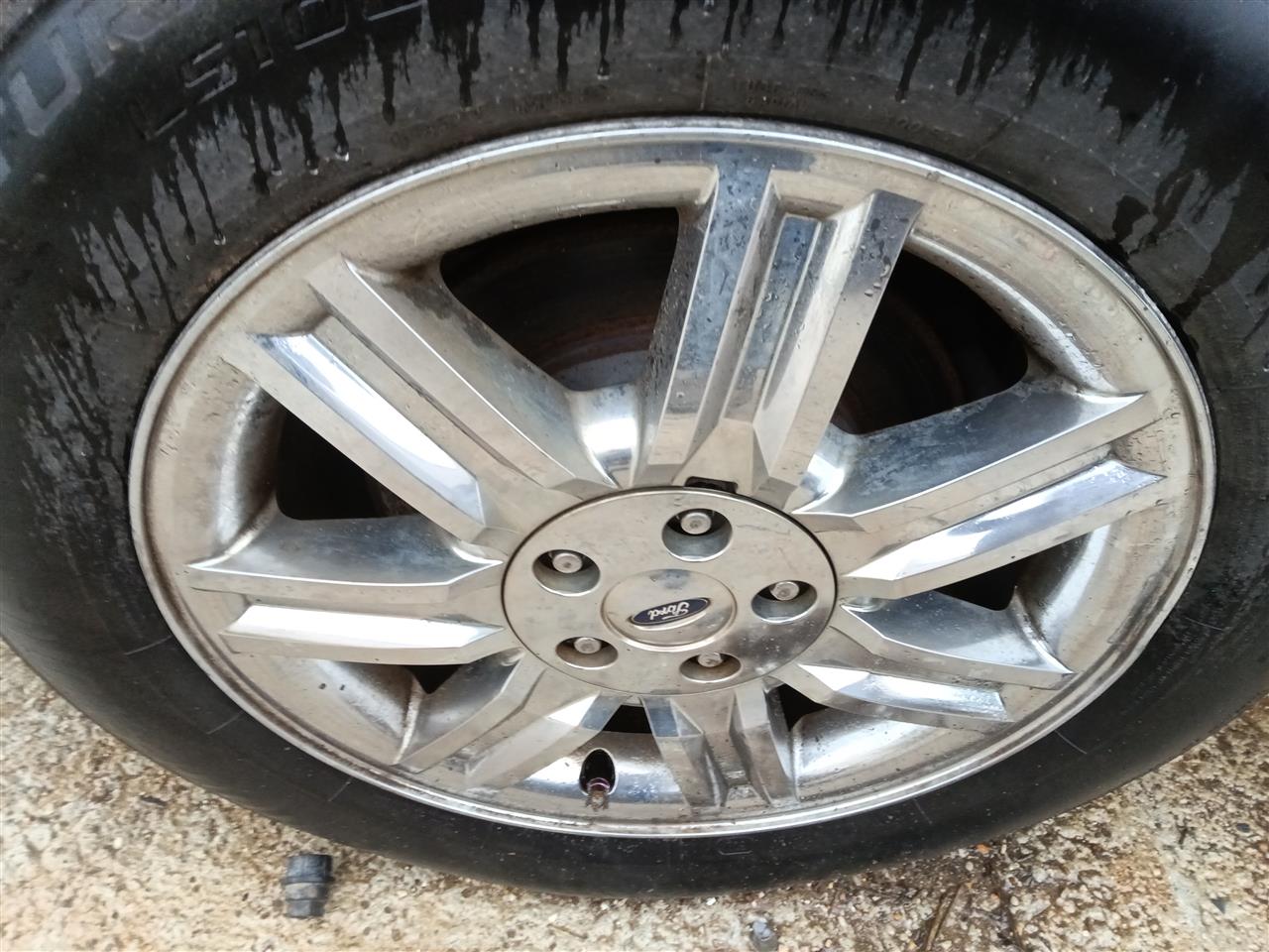 2008 2009 Ford Taurus X, Mercury Sable Wheel Rim 18x7 1 2 aluminum TPMS 7 spoke