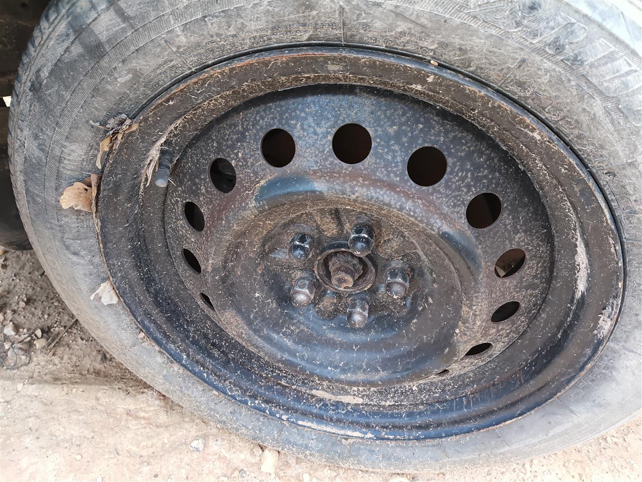 2003 thru 2008 Pontiac Vibe, Toyota Matrix Wheel Rim 16x6 1 2 steel