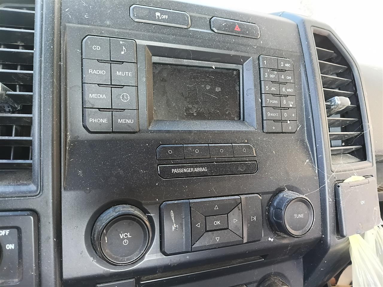 2017 Ford F150 Radio Stereo Audio Head Unit control panel ID HL3T18E243 AAA thru HL3T18E243 AAC