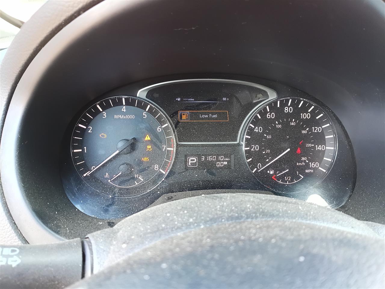 2013 Nissan Altima Speedometer Instrument Gauge Cluster Sdn MPH AT CVT