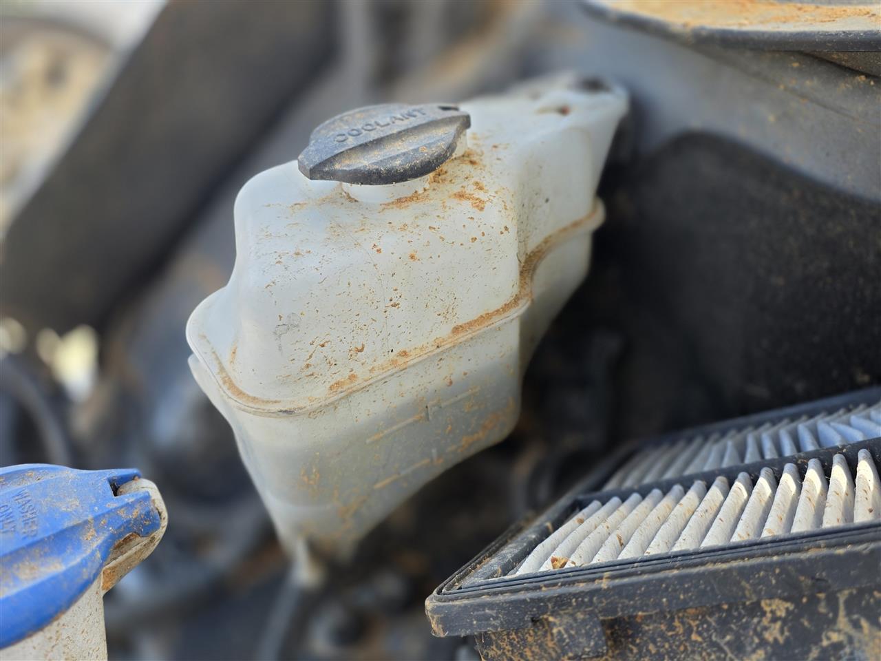 2013 thru 2021 Hyundai Santa FE, KIA Sorento, KIA Sedona Coolant Overflow Reservoir Tank LWB 3.3L