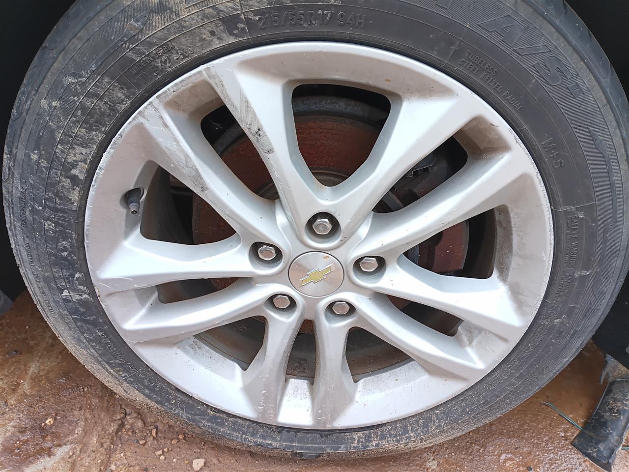 2016 2017 2018 Chevrolet Malibu Wheel Rim aluminum 17x7 1 2 opt RSC