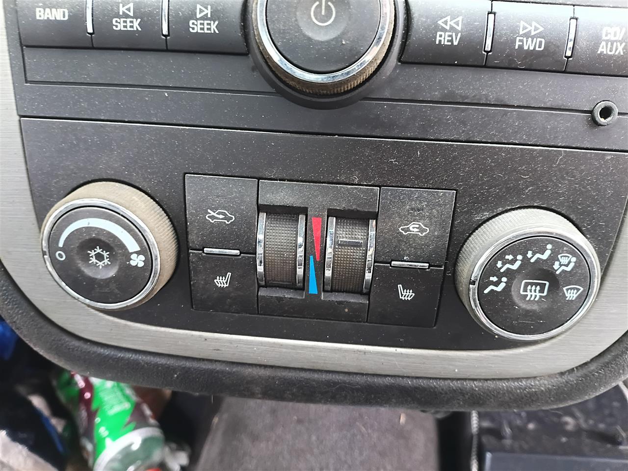 2006 thru 2011 Chevrolet Impala, Chevrolet Monte Carlo AC Heater Temperature Climate Control Unit